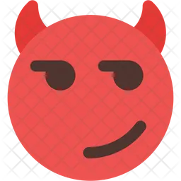 Glance Devil Emoji Icon