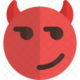 Glance Devil Emoji Icon