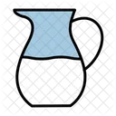 Glas Krug Wasserkrug Symbol