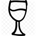 Trinkglas Glaskelch Cocktailglas Symbol