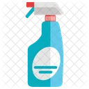 Glas Reiniger Spray Symbol