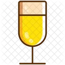 Glass New Year Drink Icon
