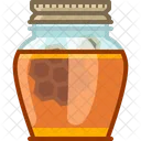 Glass Honey Natural Icon
