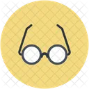 Glass Eyeglass Specs Icon