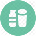 Glass And Bottle Icon