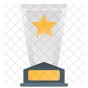 Glass Award Trophy Icon