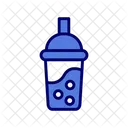 Glass Boba Drink Icon