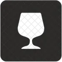 Glass Brandy Drink Icon
