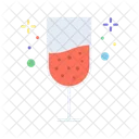 Glass Champagne Cocktail Icon