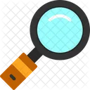 Glass Loupe Magnifier Icon