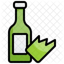 Glass Bottle  Icon
