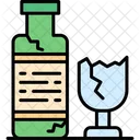 Glass Bottle Wine Bottle Icon