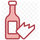 Glass Bottle  Icon