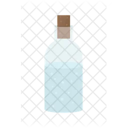 Glass bottle wirh water  Icon