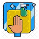 Glass Cleaning Cleaning Mirror Mirror Icon