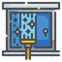 Glass Cleaning Housework Washing Icon