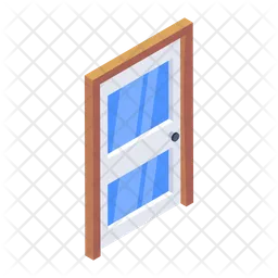 Glass Door  Icon