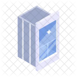 Glass Elevator  Icon