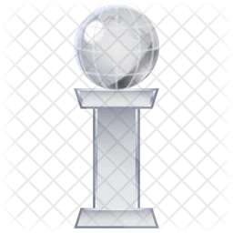Glass Globe Trophy  Icon