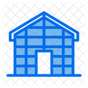 Glass House Building Hidroponic Icon