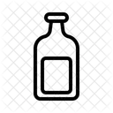 Glass Bottle Plastic Free Icon