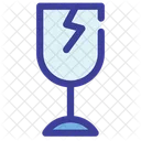 Glass Fragile Delivery Icon