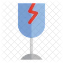 Glass Fragile Delivery Icon