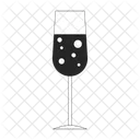 Glass Wine Sparkling Wine Icon