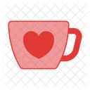Glass Valentine Love Icon