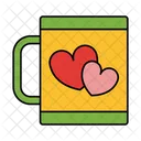 Glass Valentine Love Icon