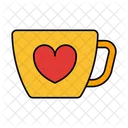 Glass Valentine Love Icon