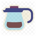Glass Kettle Boiling Water Tea Kettle Icon