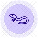 Glass Lizard Glasslizard Reptile Icon
