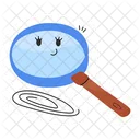 Glass Magnifier Search Icon