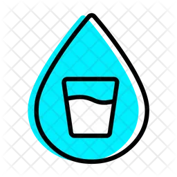 Glass of Water  Icon