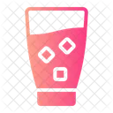 Glass Of Water Ice Drink Icon