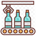 Glass Production Glass Engineering Bottles Icon