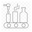 Glass production  Icon