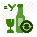 Glass Recycle Bottle Recycle Recycling Icon