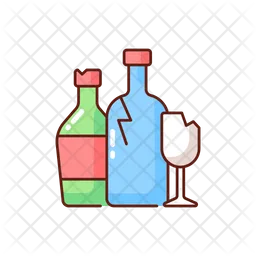 Glass recycling  Icon