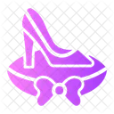 Glass Shoes Footwear Accessory Icon