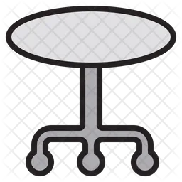 Glass Table  Icon