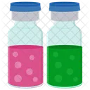 Glass Vial Jars Bottles Icon