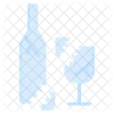 Glass waste  Icon