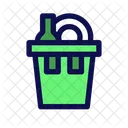 Glass Waste Bottle Icon