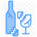Glass waste  Icon