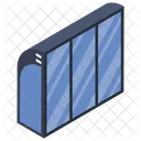 Glass Window Exit Casement Icon