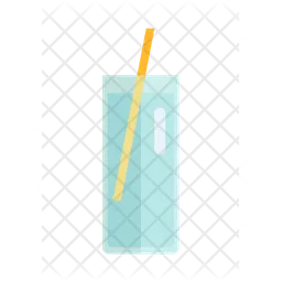 Glass with Beverage  Icon