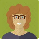 Glasses Female Girl Icon