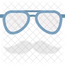 Costume Glasses Hipster Icon